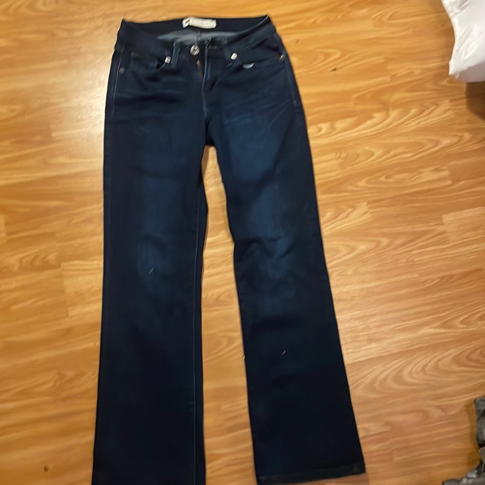Size 6 Curvy Boot cut Dark Levi Jeans